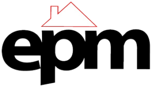 EPM Logo, Exeter Property Maintenance, Plumbing and Electrical.